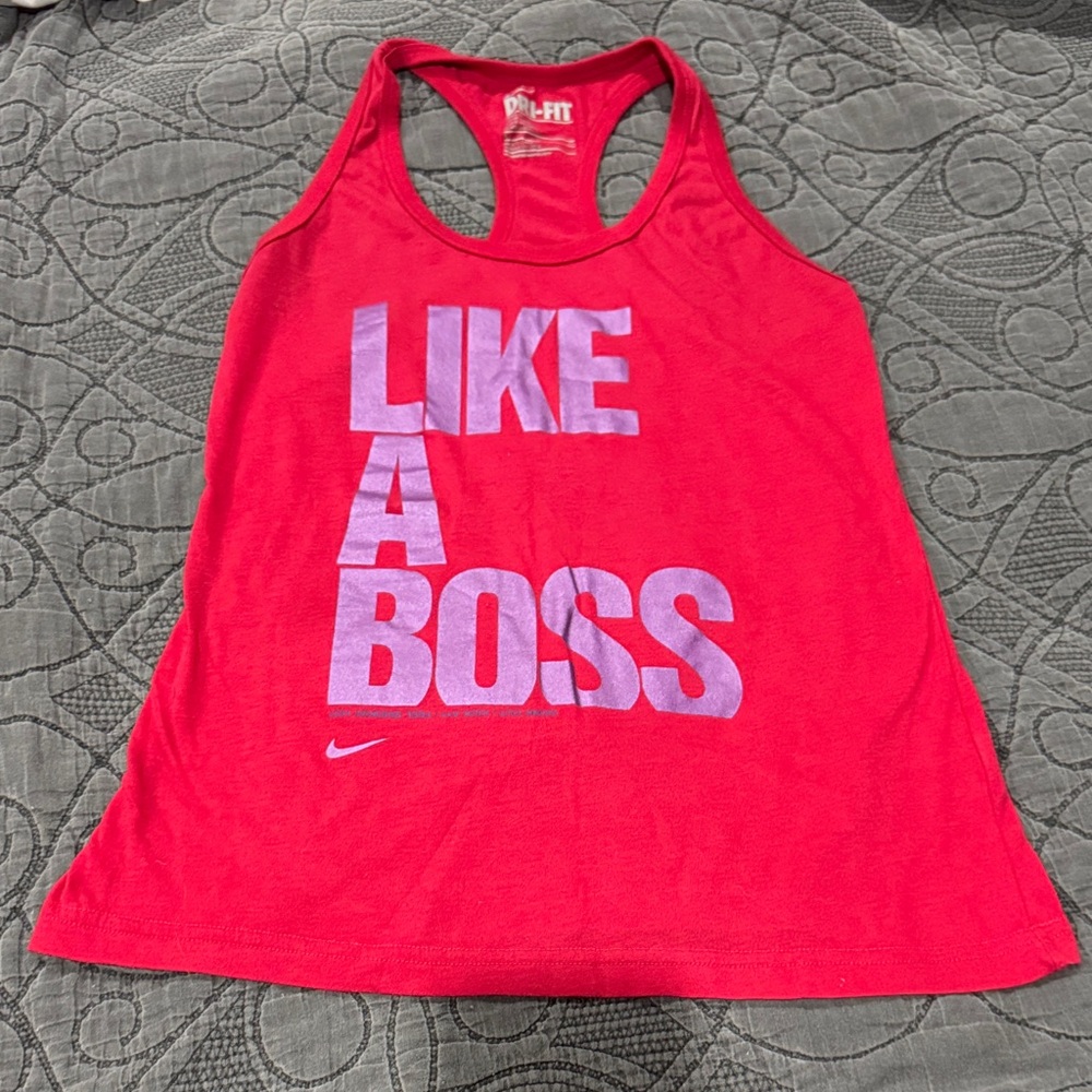 Nike Women's Bold Red Tank Top